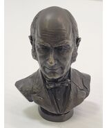 *C54) 1977 Franklin Mint John Q. Adams Presidential Bronze Bust - $49.49