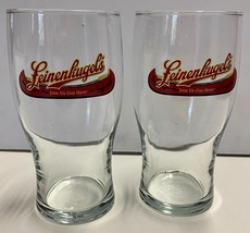 Leinenkugel&#39;s JOIN US OUT HERE Beer Glasses - Set of 2 Tulip Shape - Can... - £7.94 GBP