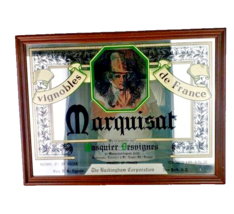 Marquisat France Large Bar Man Cave Mirror Barware - £59.20 GBP