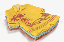 Vintage Ash Tray Soap Dish Trinket Hawaiian Shirts - £46.59 GBP