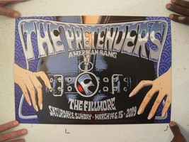 Pretenders Poster American Bang The Fillmore March 14 And 15 2009 - $67.49