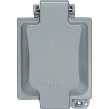 Sigma Electric 14437 2-Gang Metal While in Use Coverin - $37.70 CAD