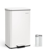 SONGMICS Kitchen Trash Can, 10.5 Gallon (40 L) Garbage Can, Large Step T... - $4,994.24 MXN