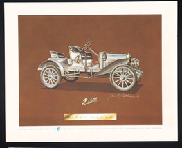 Vtg Bear Series Print Classic Autos Behr-Manning Troy NY 1908 Buick Road... - €10,27 EUR