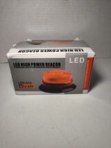 LED Amber Beacon Light Magnetic Base 12V 24V Flashing Strobe Emergency W... - $19.77