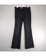 Pilcro Jeans The Demilune Boot Womens 28 Black Stretch Denim Anthropolog... - $551.25 MXN