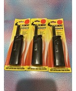 3 BLACK Crocs Handy Lighters LONG REACH Nozzle Candle Lighters - $12.59