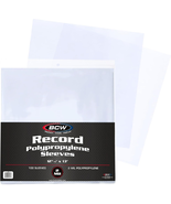 33 RPM Record Sleeves - 100 Ct | Polypropylene Vinyl Record Outer Sleeve... - $650.05 MXN