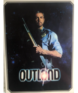 OUTLAND Sean Connery vintage promotional 9&quot; x 12&quot; credits card from Warn... - £10.11 GBP