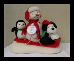 Hallmark Jingle Pals Snow What Fun Sledders Musical Animated With Origin... - $25.24