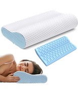 Neck Pillow Cervical Memory Foam Pillows for Bed Sleeping, Ergonomic Pillow - £9.91 GBP