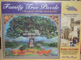 2001 White Mountain Puzzles Family Tree 1000 Piece Puzzle - Sealed - $15.00