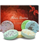 Aromatherapy Shower Steamers Orange Pk of 6 Shower Bombs w Essential Oil... - £12.40 GBP
