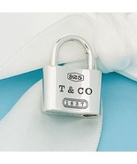 Tiffany 1837 Padlock Lock Charm Pendant in Sterling Silver FREE Shipping - £215.54 GBP