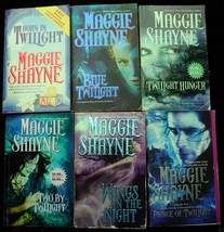 Lot 9 Maggie Shayne Vampire Romance Wings In The Night~Two By Twilight~Born~Blue - £13.85 GBP