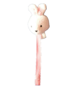 Carters Pink Bunny Rabbit Stuffed Plush Pacifier Clip  - $13.85
