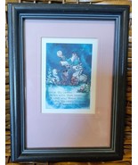 Framed Matted Artwork Jody Bergsma While You Learn Wizard Unicorn Print ... - $34.19 CAD