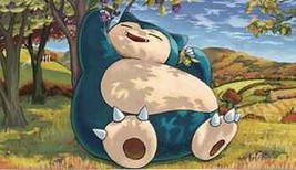 Snorlax Pokemon Refrigerator Magnet #01 - £6.38 GBP