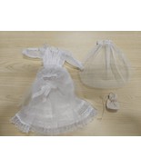 Vintage Mattel Barbie Bride Dress Veil Flower Bag/Purse Lot Barbie Movie - €11,85 EUR