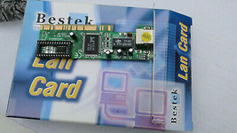 REALTEK PCI 10/100MBPS NETWORK CARD RTL8139C LOW PROFILE - £10.49 GBP