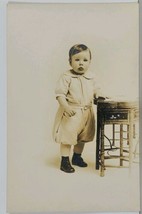 New Bedford Massachusetts RPPC Child at Brown Studio Postcard K13 - £15.64 GBP