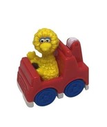 Sesame Street Big Bird Muppet Tow Truck Driving Toy Plastic 2004 Mattel ... - $14.86 CAD