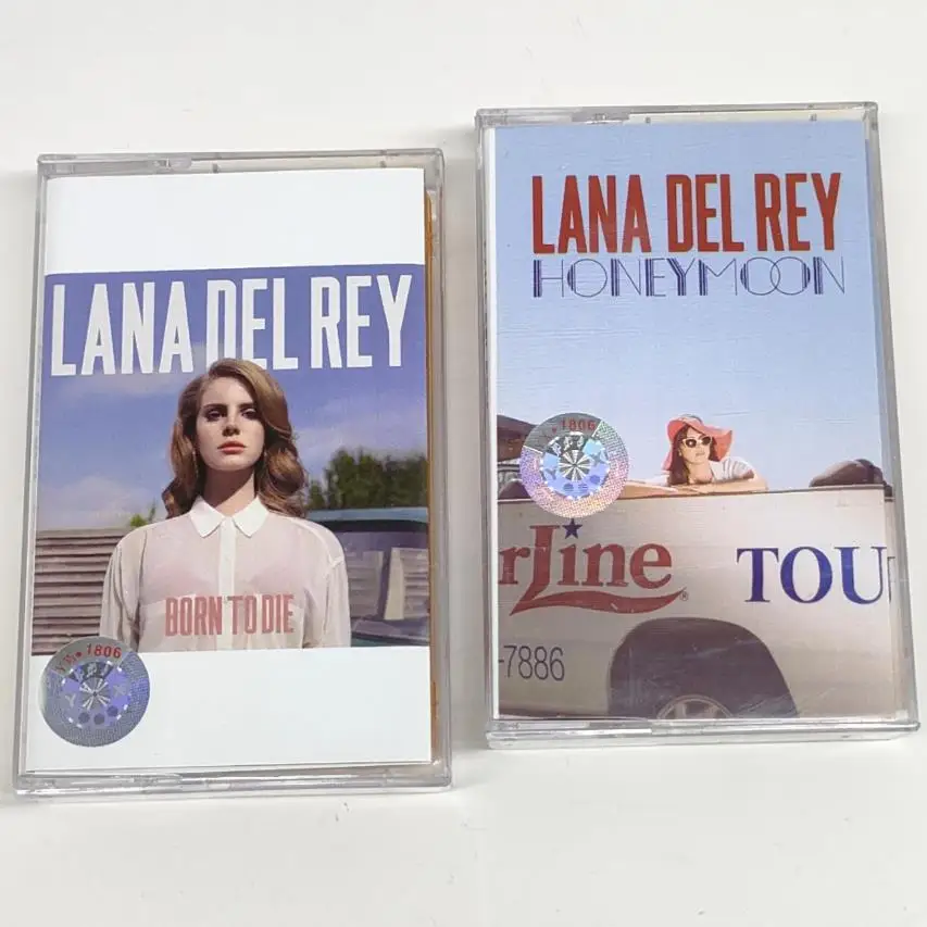 Vintage Lana Del Rey Music Tape Born to Die Album Honeymoon Cassettes Cosplay - £11.80 GBP+