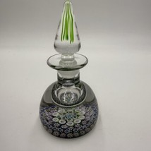 Perthshire Paperweight Millefiori Perfume Bottle Inkwell Scotland Art Glass - $135.00