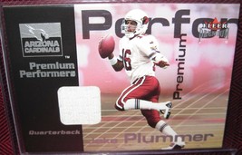 2001 Fleer Premium Performers Jersey Jake Plummer 176/900 Arizona Cardinals - £6.24 GBP