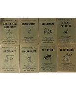 Vtg Lot Handicraft Guide No. 1,2,3,4,5,6,8,9 U.S. Armed Forces Popular M... - €42,89 EUR
