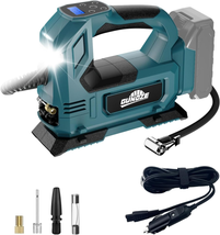 New Cordless Tire Air Compressor 4 Makita 18V Battery 160PSI Portable Air Pump - £43.85 GBP