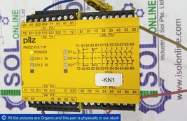Pilz Pnoz X10.1 1P 24VDC 6n/o 4n/c 6LED Safety Gate Monitoring Relay 777750 - £233.11 GBP