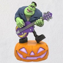 Hallmark FRANK ON GUITAR Frankenstein MonsterMash Halloween Storyteller Ornament - £31.42 GBP