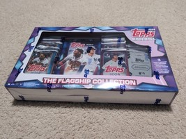 NEW MLB Topps 2024 Series 1&amp;2 Baseball The Flagship Collection Trading Card Box! - £51.72 GBP