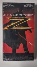 VHS Video Cassette Mask Of Zorro 1998 New Sealed Watermarked Columbia TriStar - £11.98 GBP