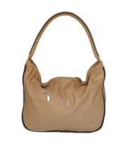 Wash Camel Leather Hobo Purse, Rustic Leather Bag, Unique Handbags, Sofia - $113.49