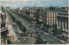 France 1965 - Paris - L&#39;Avenue Des Champe-Elysées - Card - Postcard.  (A3) - £3.53 GBP