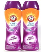 2 Arm &amp; Hammer 24oz Clean Scentsation Odor Blast Fresh Burst In Wash Sce... - $37.44 CAD