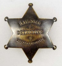 Denver &amp; Rio Grande Railroad Detective Badge - £20.02 GBP