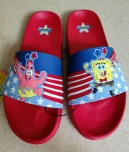 SpongeBob Slides or Sandals Size 12/13 1/2 or 3/4 Americana - £15.14 GBP+