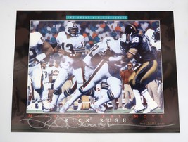 Rick Rush Miami NFL Football Dan Marino Vignette Lithograph Dolphins 3202/5k COA - $35.00