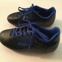 Brava cleats Size 13D soccer racer turf black blue shoes sports athletic... - $22.59