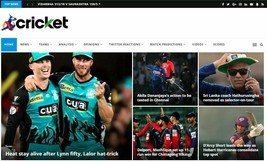 Automated Cricket News Wordpress Website - Turnkey Profitable Site - £11.28 GBP