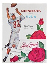 Minnesota vs UCLA 1962 Rose Bowl Official Game Program - £30.82 GBP