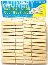 Allary #699 Natural Wood Clothespins, 50 Ct - $8.90