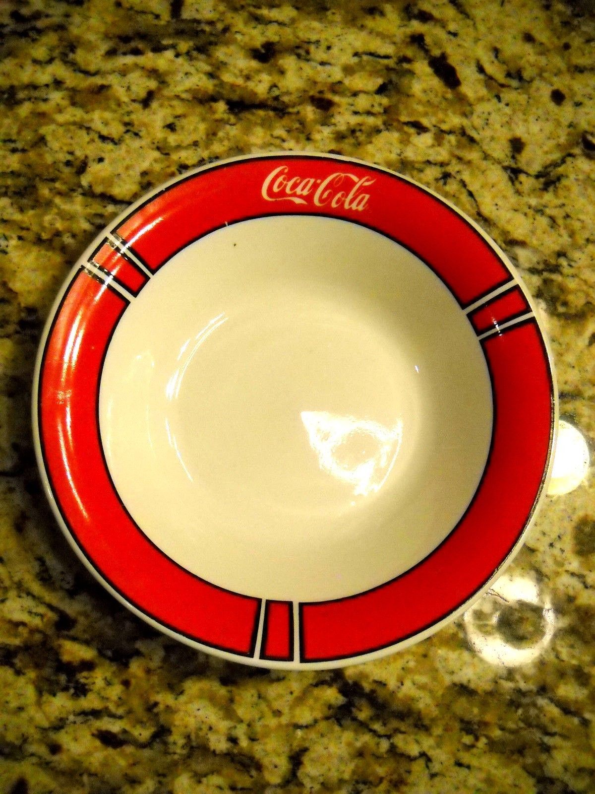 * 1996 Coca Cola Company Coke Logo 8" Collectors Cereal Soup Bowl Gibson - $20.00