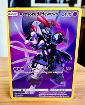 Armored Mewtwo Gold Metal Pokemon Promo Card Collectible Gift/Display - £8.95 GBP