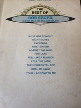 Il Meglio Di Bob Seger &amp; Argento Proiettile Band Songbook Spartito See List Pvg - £8.63 GBP