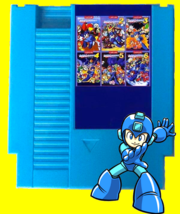 Mega Man 1 2 3 4 5 6 NES Nintendo 8 bit Cartridge Video Game Remix - £26.72 GBP