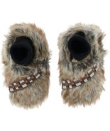 Star Wars Chewbacca Slippers House Shoes Brown Faux Fur Toddler Sizes - $14.33 CAD